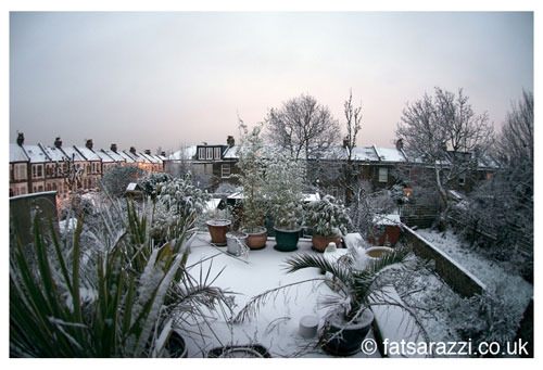 1st Snow in London