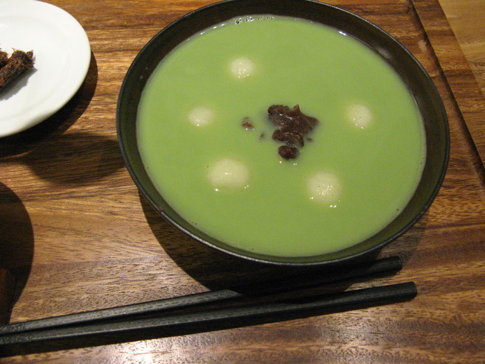 抹茶ぜんざい